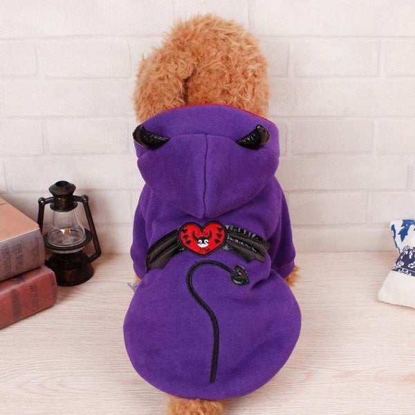 27/30/36cm Red Devil Purple Demon Dog Coats Carousel 2