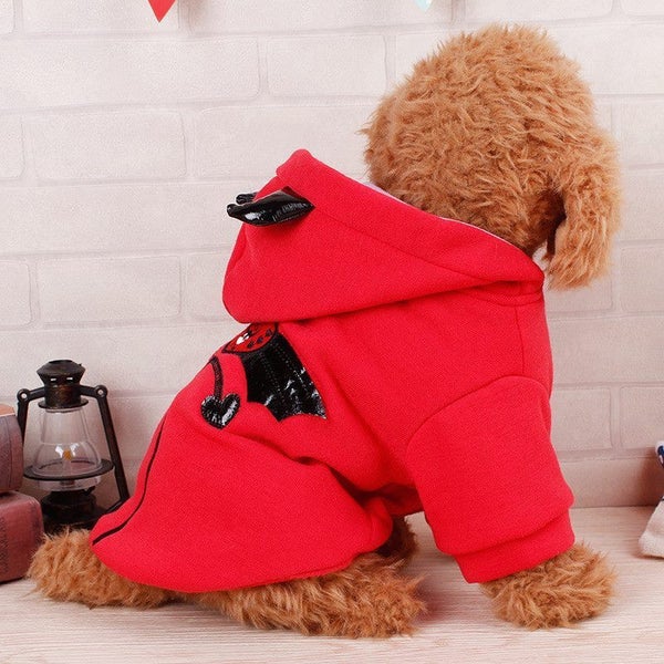 27/30/36cm Red Devil Purple Demon Dog Coats Carousel 5