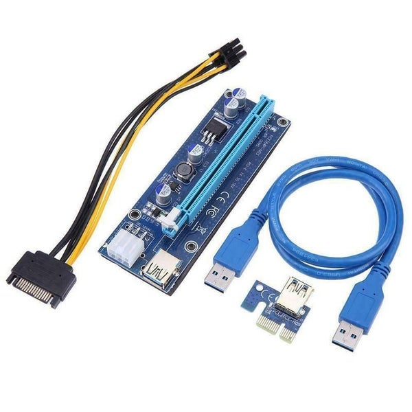VER009S PCIe PCI-E 1X To 16X GPU Riser Adapter For Cryptocurrency Mining Carousel 1