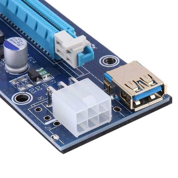 VER009S PCIe PCI-E 1X To 16X GPU Riser Adapter For Cryptocurrency Mining Carousel 2