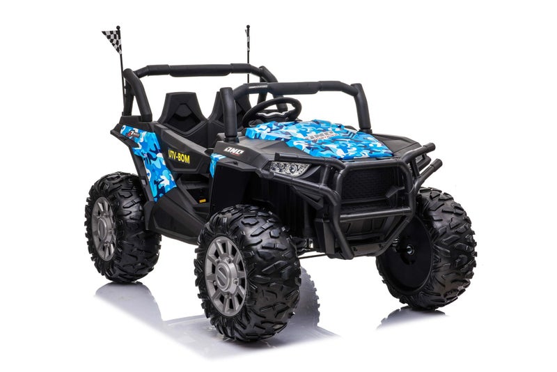 Kids Ride on Car Buggy 12V Battery 2-seater Carousel 1