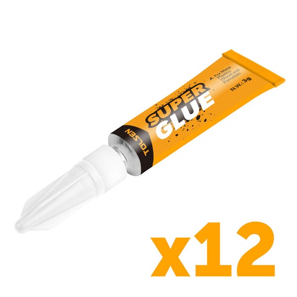 Super Glue 12 pack Carousel 1