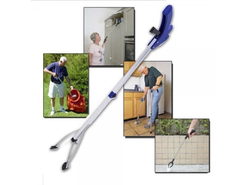 Practical Extra Long Arm Extension Reacher Grabber Easy Reach Pick Up Tool Carousel 1