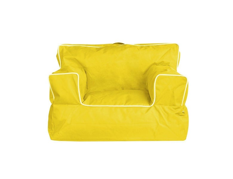 “Final stock clearance " Kids Bean Bag Sofa Cover - Yellow Carousel 2