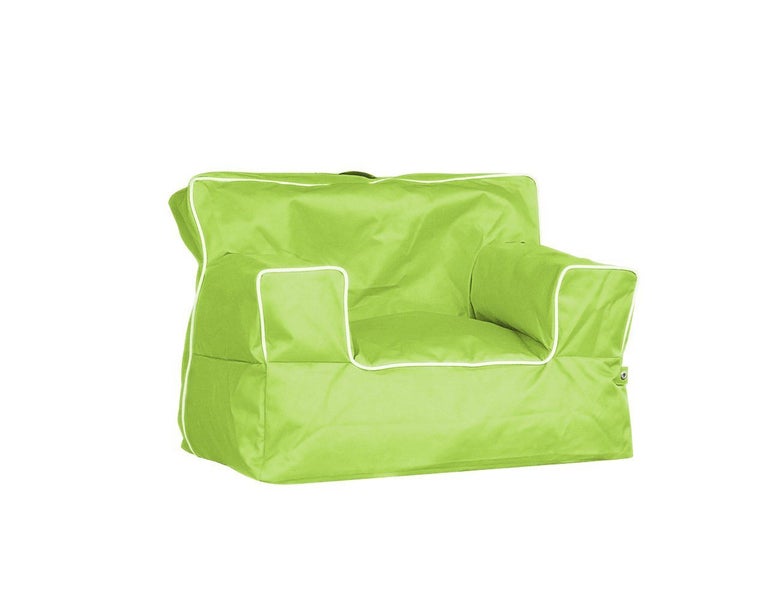 Kid Bean Bag Chair Cover - Green Carousel 2