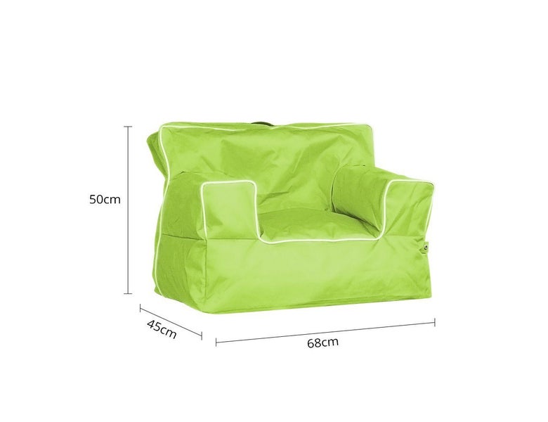 Kid Bean Bag Chair Cover - Green Carousel 4