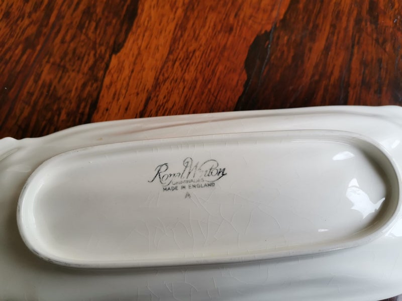 Rare Vintage Royal Winton Grimwades Celery Dish Carousel 7