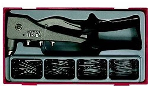 TENG 81pc H/Duty Rivet Gun Set w/Rivets - TC-Tray Carousel 1