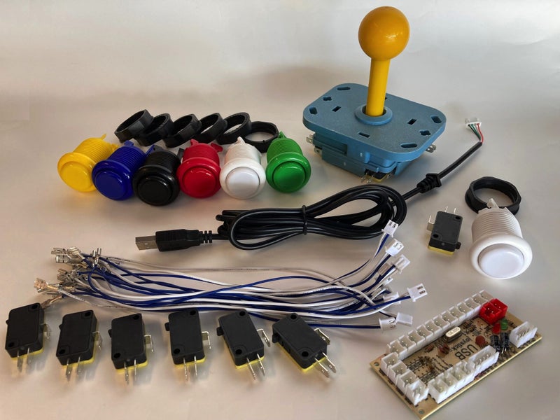 Arcade Controller Kit > BEST PRICE > OVERNIGHT SHIPPING > No soldering required Carousel 1