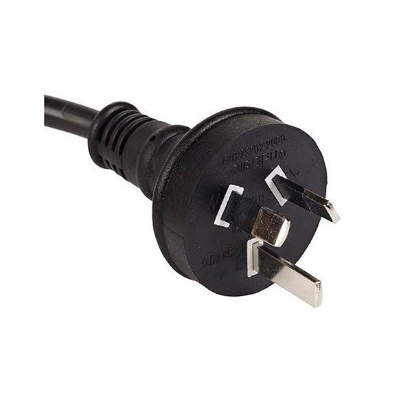 Iec C13 10A Power Cable Black 2M Right Angle Carousel 1