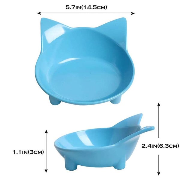 3 Packs Cat Food Bowl -C Carousel 2