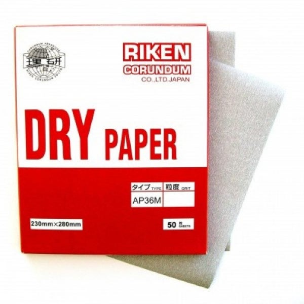 50 Pack Dry Sand Paper Sheet 80 Grit Carousel 1