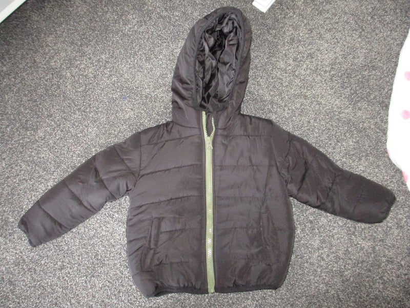 NEW size 9-12 months hooded puffer jacket Carousel 1