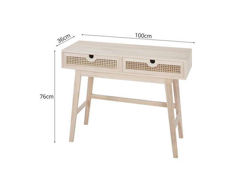 “Final stock clearance " Palma Rattan Console Table Carousel 7