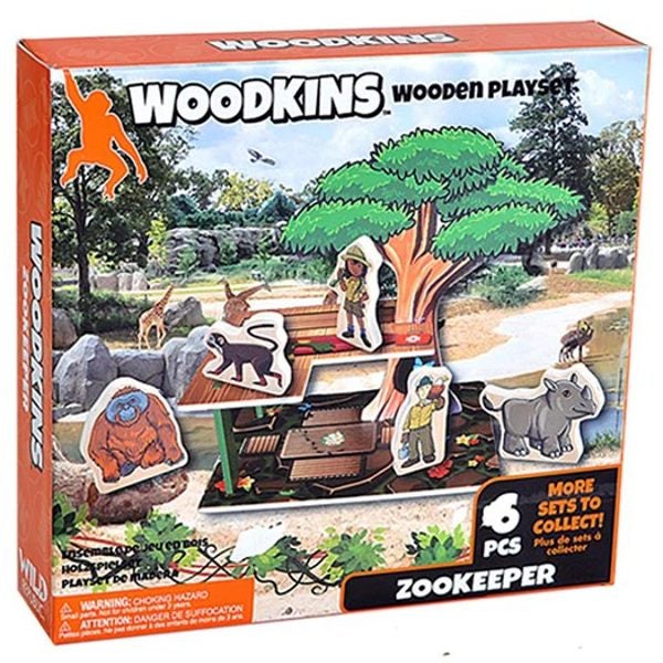 Woodkins Zookeeper Carousel 1