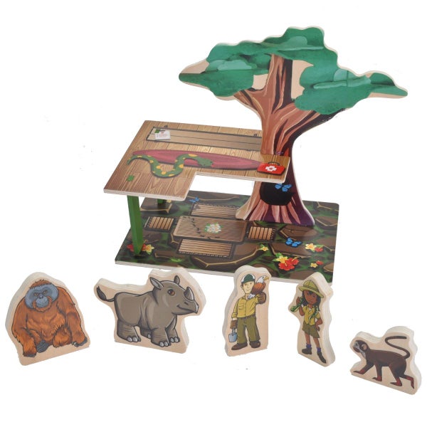 Woodkins Zookeeper Carousel 2