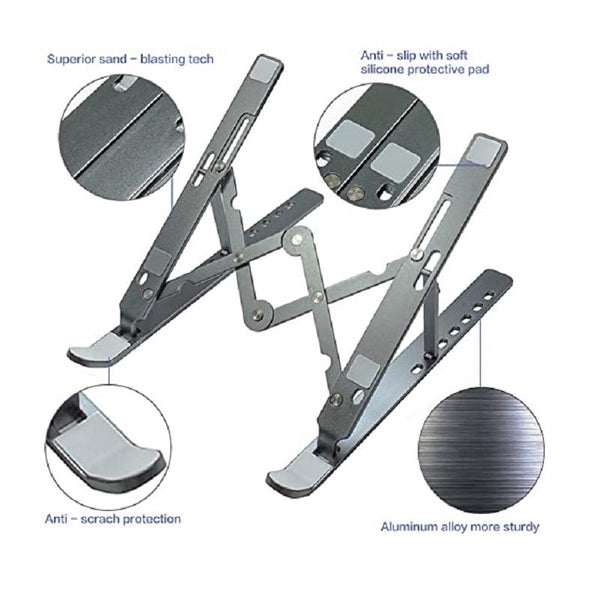 Laptop Stand Adjustable Portable Laptop Holder Computer Stand Tablet Stand Carousel 2