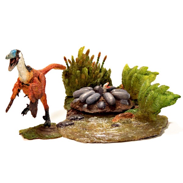 Creative Beast Studio Wetlands Accessory Pack with Buitreraptor g. 1:6 Scale Carousel 1