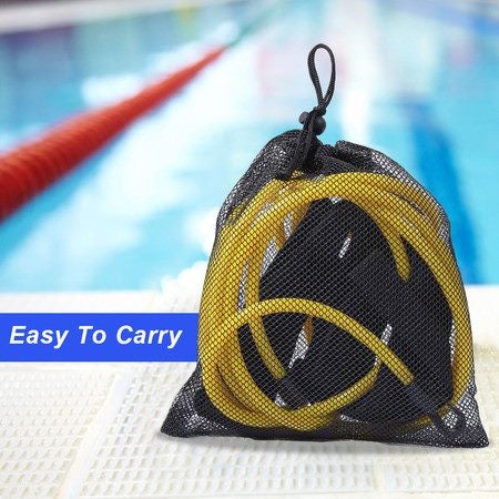 Swimming Resistance Training Elastic Belt Adjustable 4m Carousel 7