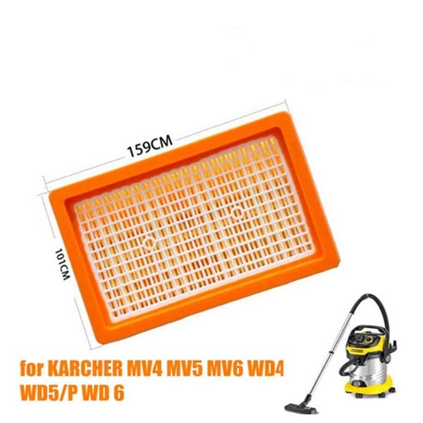 Air Filter Compatible with KARCHER MV4 MV5 MV6 WD4 WD5 WD6 Vacuum Cleaner Carousel 1