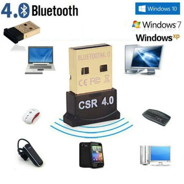 Wireless Bluetooth Adapter Dongle For Keyboard Mouse Gamepads Speakers Headsets Carousel 1