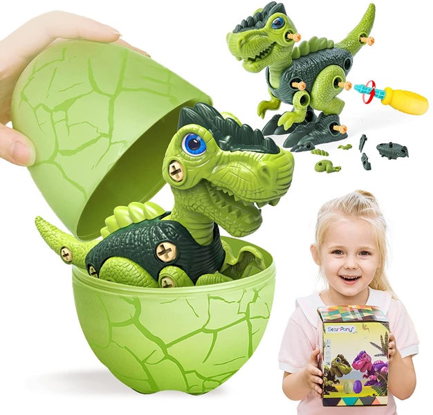 Dinosaur Eggs DIY STEM Building Toys Set Carousel 2