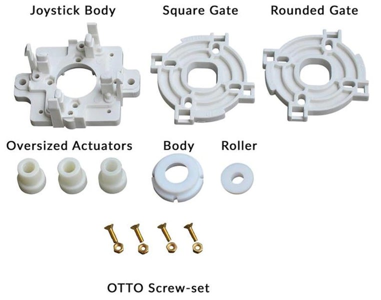 OTTO Joystick DIY Upgrade Kits Korean Style V2 Kit for Sanwa JL, Hayabusa V5 Carousel 1