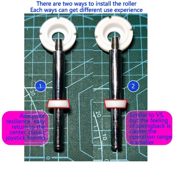 OTTO Joystick DIY Upgrade Kits Korean Style V2 Kit for Sanwa JL, Hayabusa V2 Carousel 5
