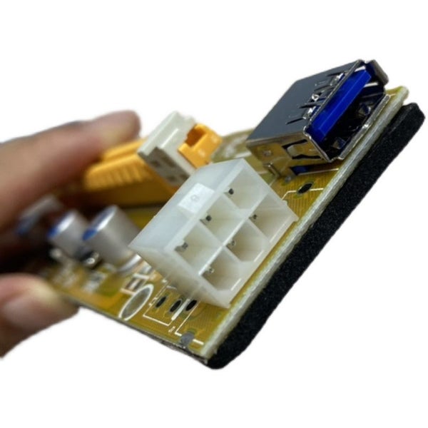 VER009 PCIe PCI-E 1X To 16X GPU Riser Adapter For Cryptocurrency Mining Carousel 4