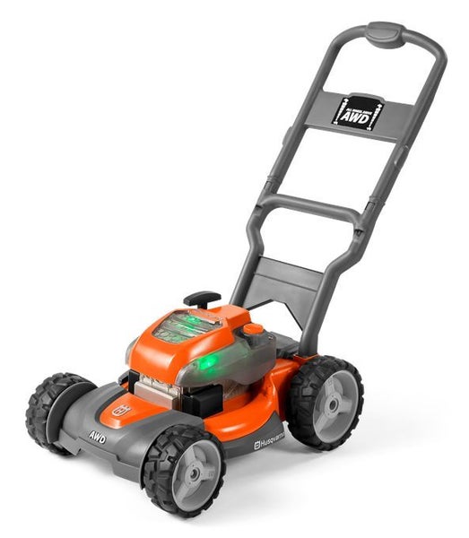 Husqvarna Lawn Mower with Real Engine Noise & Lights Carousel 1