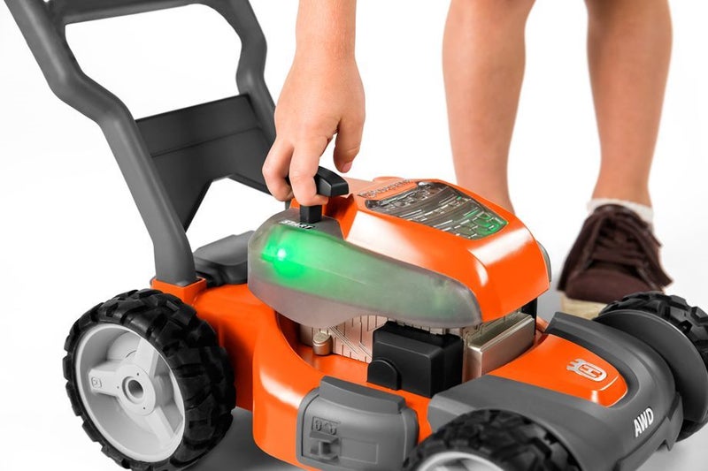 Husqvarna Lawn Mower with Real Engine Noise & Lights Carousel 2