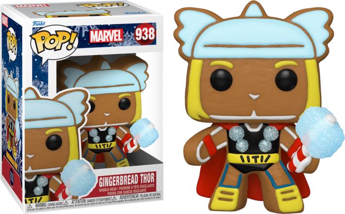 Marvel: Holiday - Thor Gingerbread Man Pop! Vinyl Figure Carousel 1