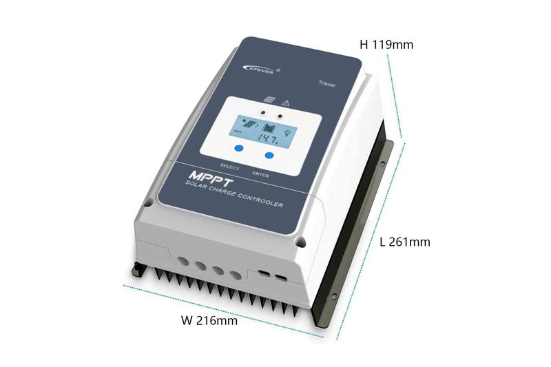 EPEVER Tracer 5415AN 50A MPPT Solar Charge Controller 12V/24V/36V/48V Auto Carousel 2