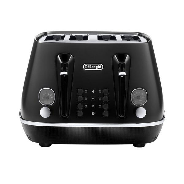 Delonghi Distinta Moments Toaster 4 Slice - Black (CTIN4003BK) Carousel 1