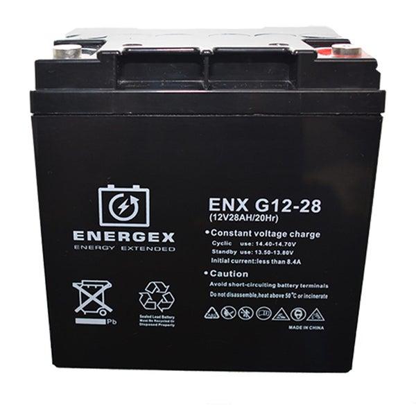 Energex Deep Cycle 12v 28 Amp Hour Battery Carousel 1
