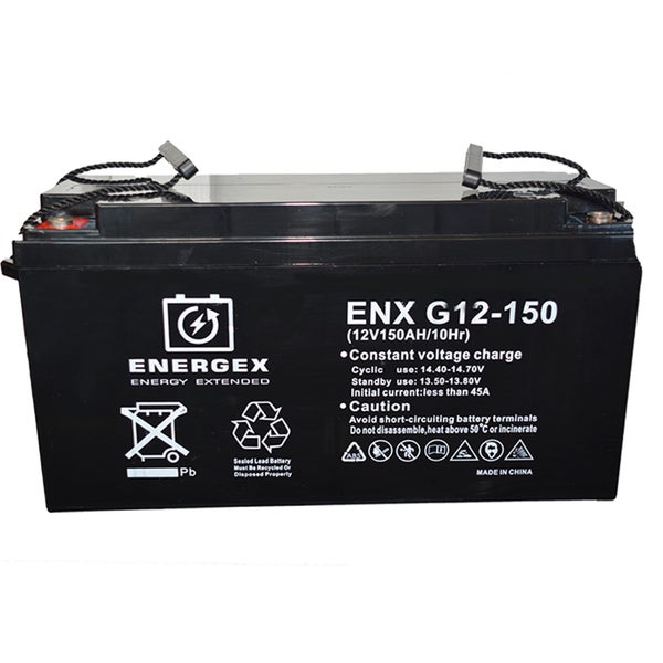 Energex Deep Cycle 12v 150 Amp Hour Battery Carousel 1