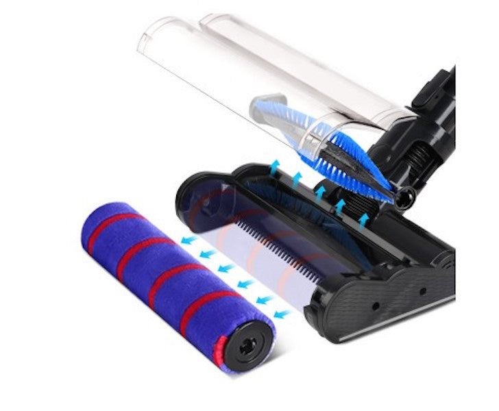 Devanti Cordless Handstick Vacuum Cleaner Head Black Carousel 3