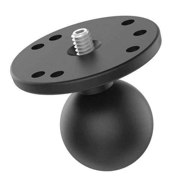 RAM-202AU :: RAM 2.5" Round Base With 1.5" Ball and 1/4-20 Threaded Male Pos Carousel 2