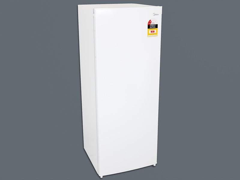 237L Upright Fridge - White - Reversible Door Refrigerator Chiller Cooler MIDEA Carousel 1