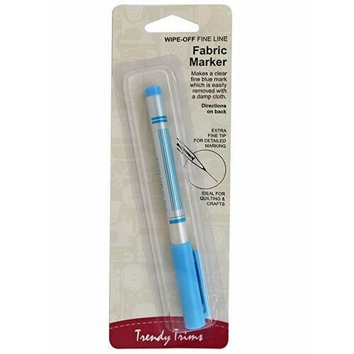 Trendy Trims Water Soluble Blue Fine Tip Carousel 1