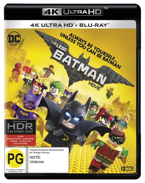 The Lego Batman Movie UHD 4K Carousel 1