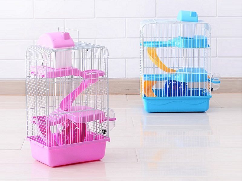 3 Tiers Gorgeous Hamster Mouse Cage pet toy Storey Fantasia Cage Castle Carousel 2