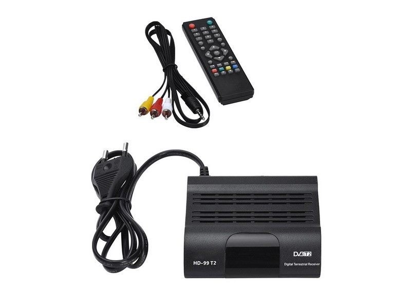 DVB HD-99 T2 Receiver Satellite WiFi Free Digital cccam DVBT2 Tuner Decoder NZ Carousel 10