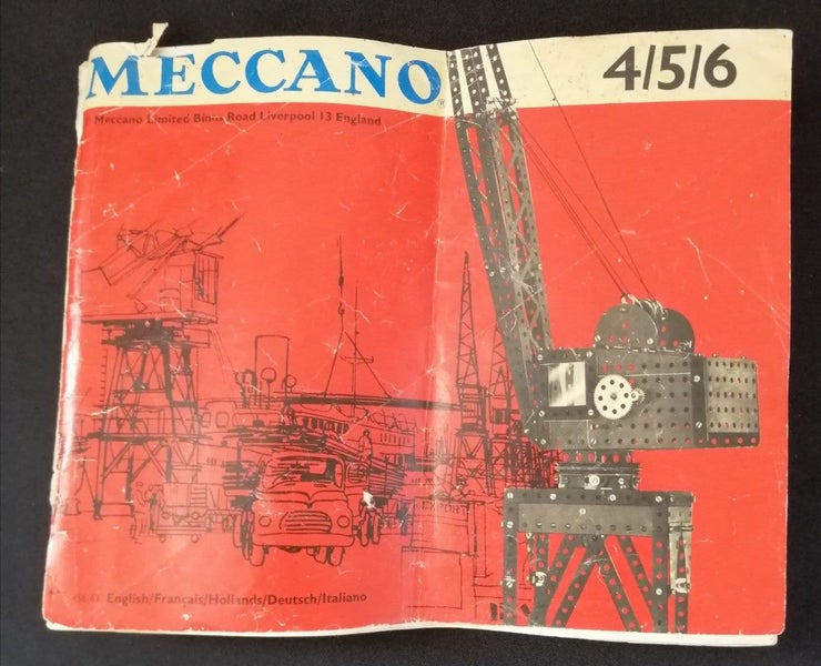 VINTAGE MECCANO MANUAL 4/5/6 Carousel 1