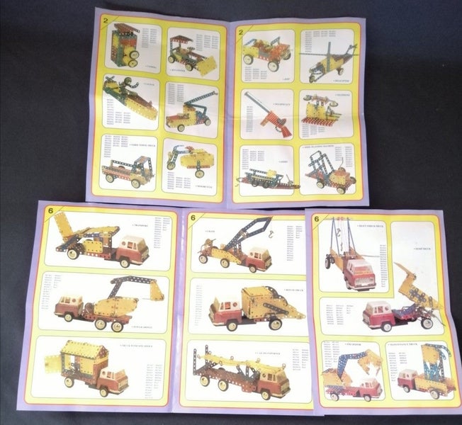 VINTAGE MECCANO MANUAL 4/5/6 Carousel 9