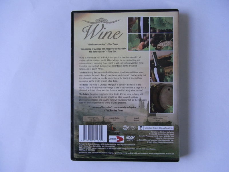 Wine (BBC 3 Part Documentary) - As New Carousel 2