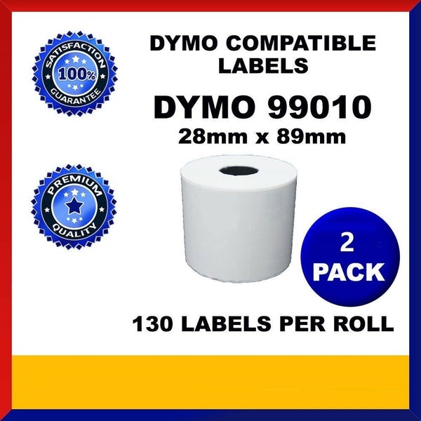 Dymo Compatible SD99010 LabelWriter 450 Seiko Product Labels 28mm x 89mm 99010 Carousel 1