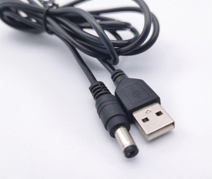1m USB to Type M Barrel Cable - USB to 5.5mm 5V DC Cable dc5521 5.5*2.1mm Carousel 3