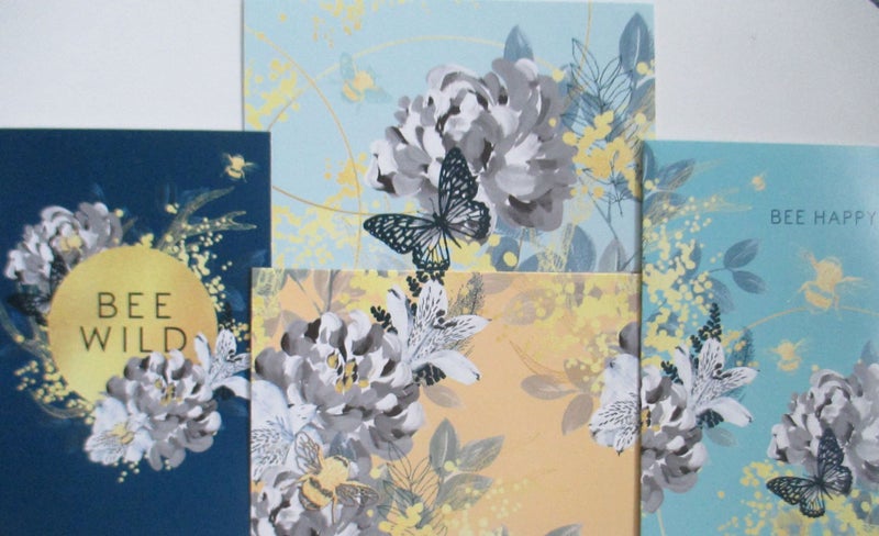 Greeting card Occasional note "Bee Wild" FREE SHIP - pick your quantity Carousel 1