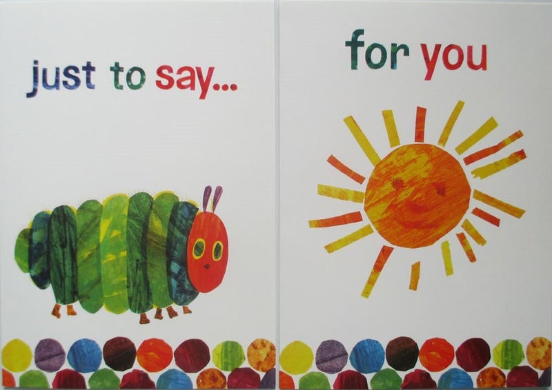 the Hungry Caterpillar occasional cards - select quantity Carousel 1